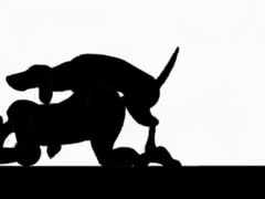 Deeply fucking cougar with a dog